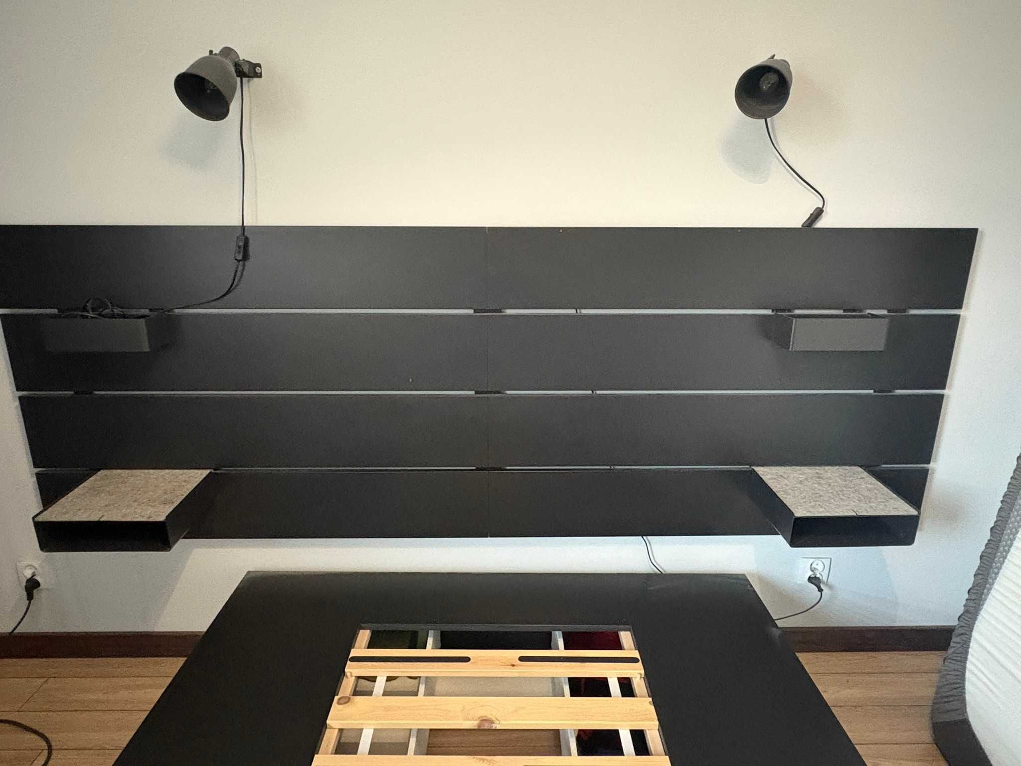 Łóżko IKEA NORDLI 140x200 Komplet Stan BdB