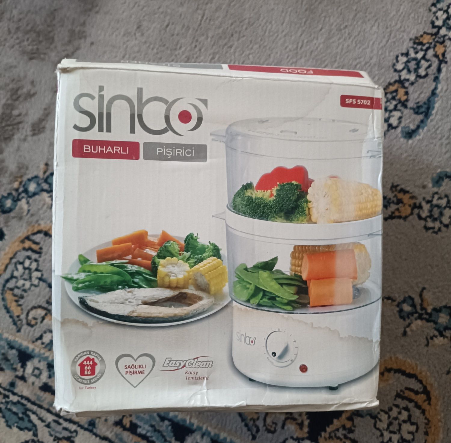 Пароварка Sinbo б/у