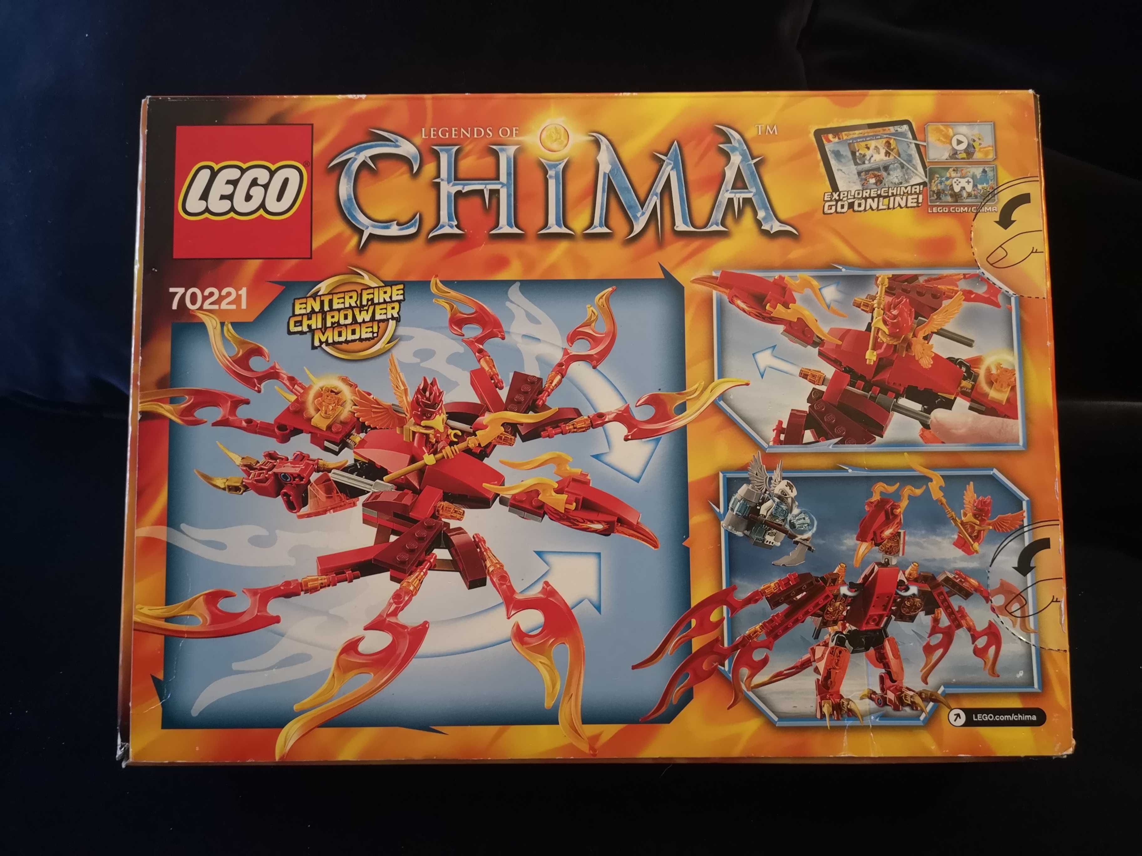 Lego Chima - 70221 - pojazd Flinxa