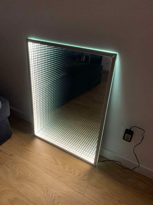 Lustro 3D z ledami cool white
