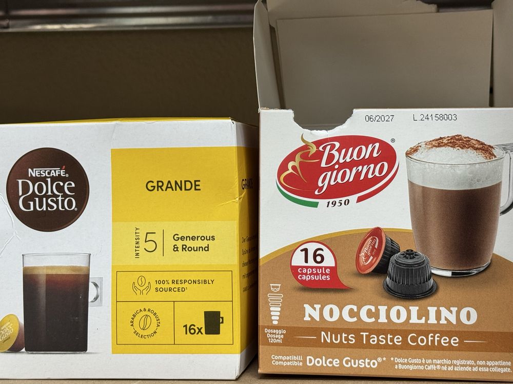Капсули дольче густо Dolce gusto ассорті різні смаки