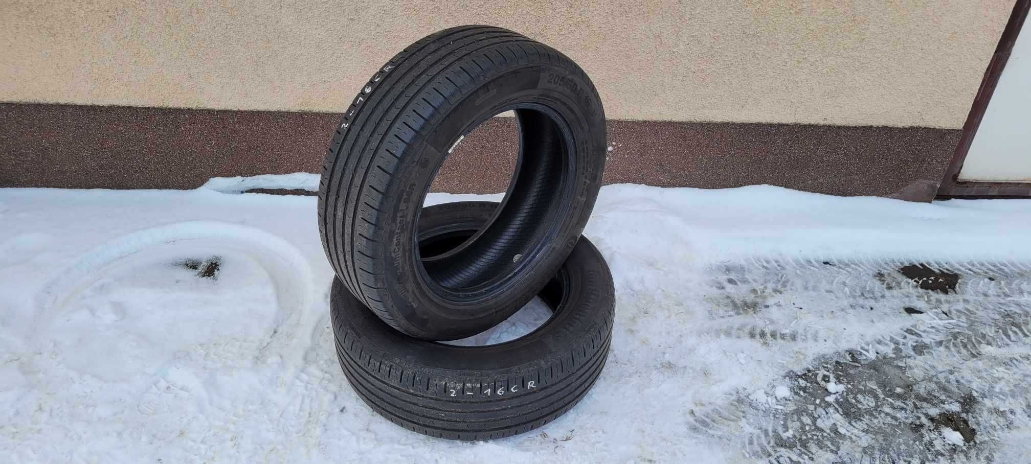 2 opony letnie 205/60 R16 92V CONTINENTAL Conti Premium Contact 5 SSR