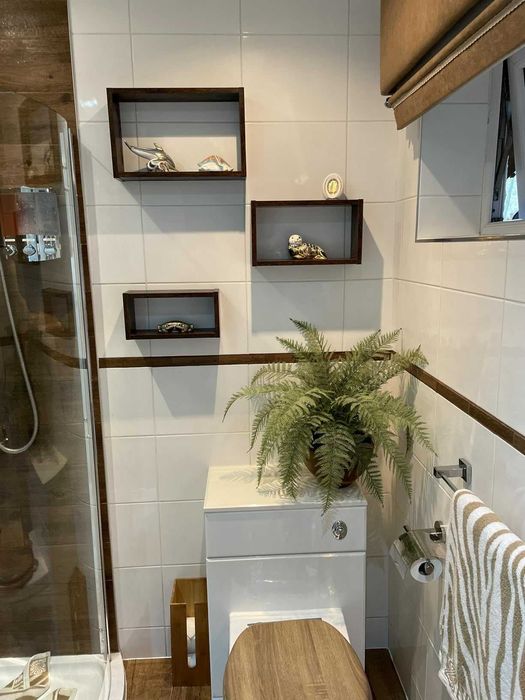 Kwietnik 3 sztuki prostokątne ścienne półki loft