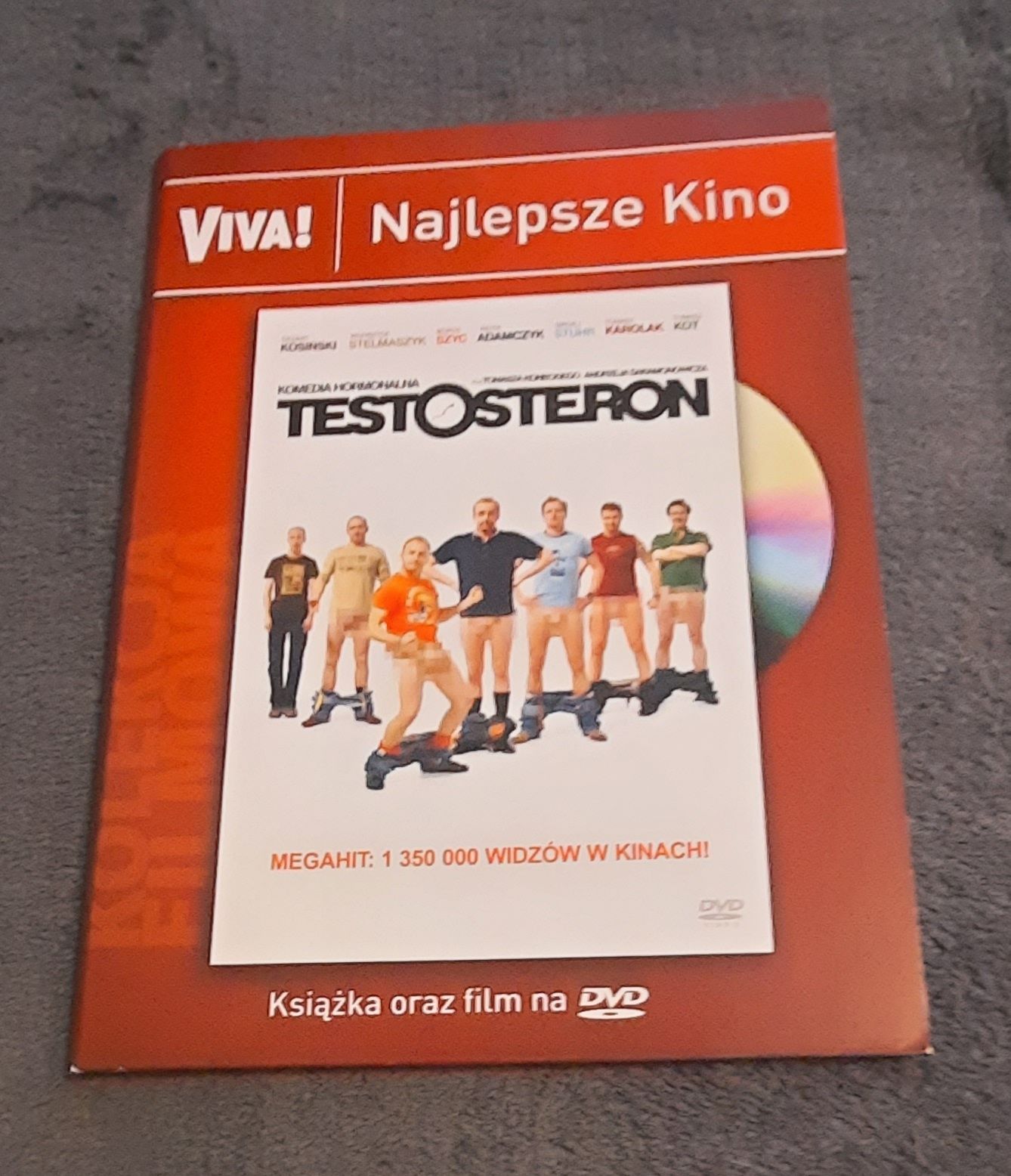 Testosteron, komedia, DVD