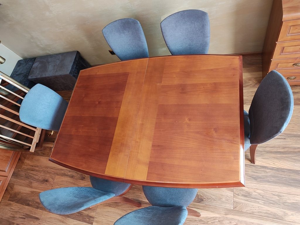 Stół Orland BRW + 6 krzeseł