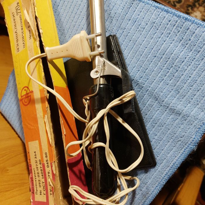 Электрощипцы, плоская, СССР, Юность