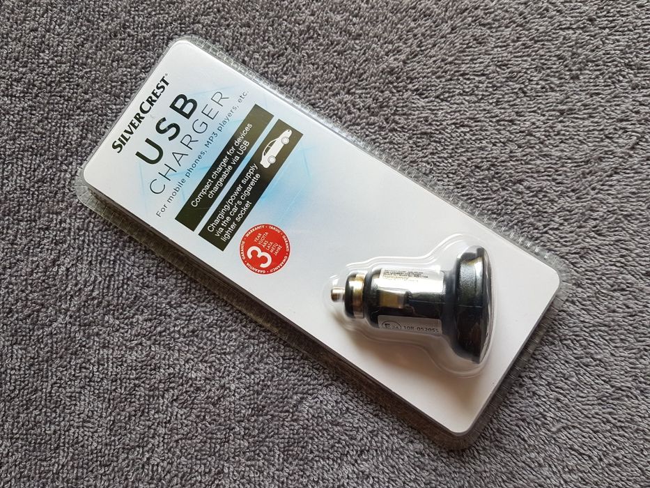 Nowa ładowarka samochodowa Exc micro 2xUSB dwa wejscia