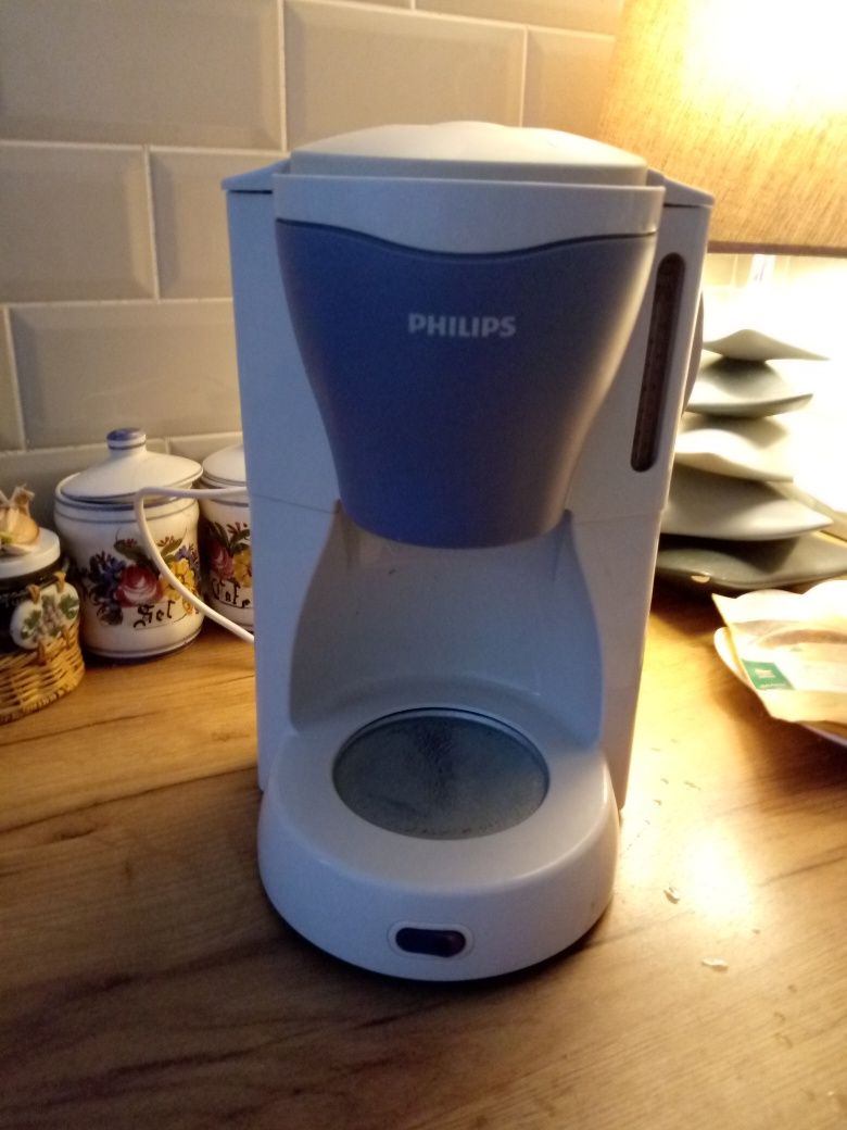 Крапельна кавоварка PHILIPS HD-7562/40 Білий/бузковий