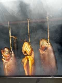 Wędzarnia metalowa ogrodowa XXL - dwa paleniska - Nowość !