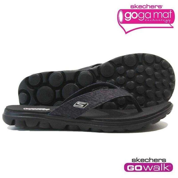 Легкие вьетнамки скейчеры мягкие шлепанцы для девочки оригина Skechers