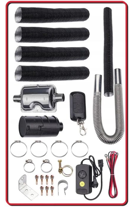 Ogrzewacz Webasto postojowy 12/24/220V, 12 kW Boxer BX-3407 z pilotem