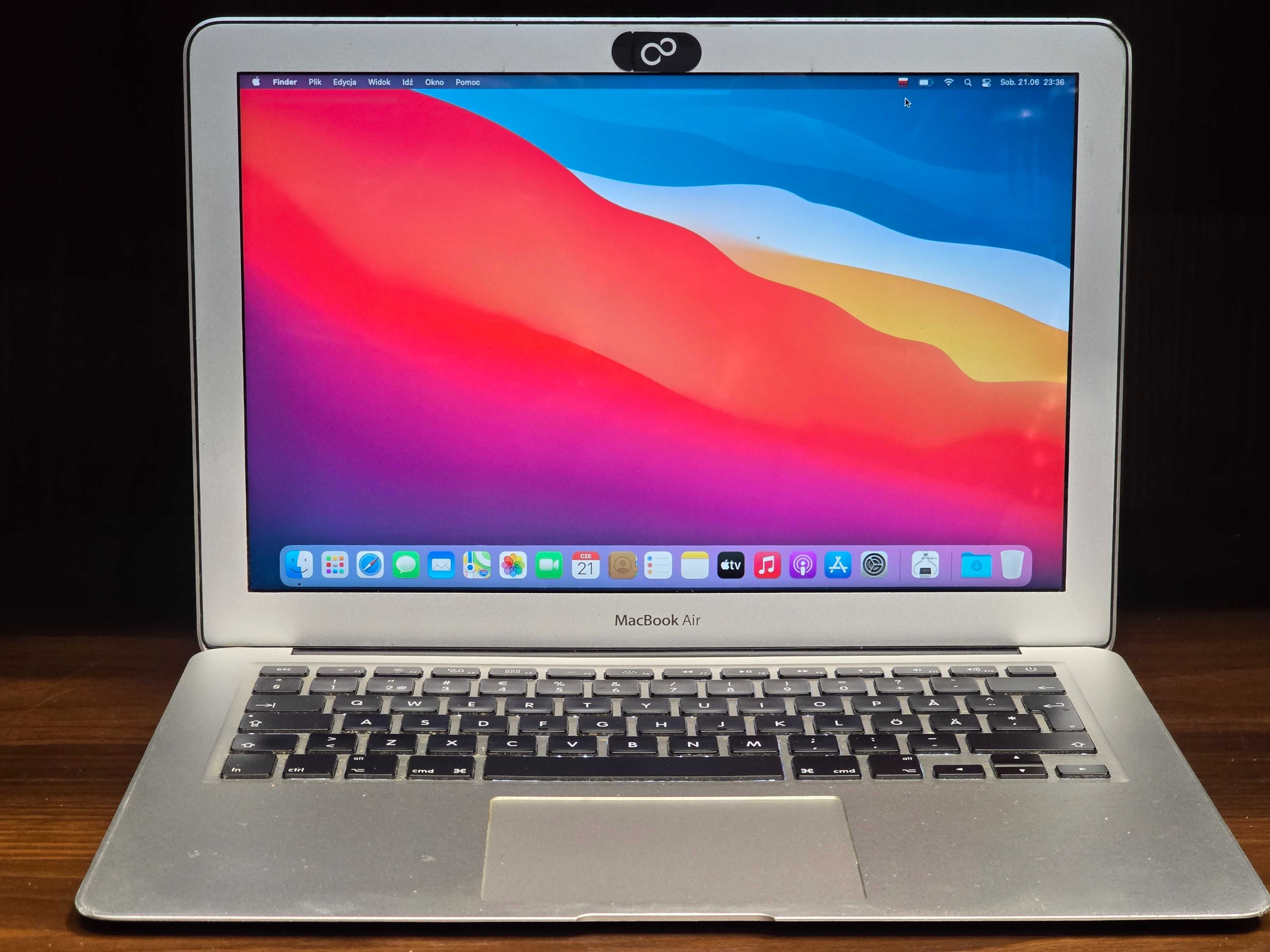 Apple Macbook Air 13,3' 8/256GB macOS Monterey Intel i5 Gwarancja