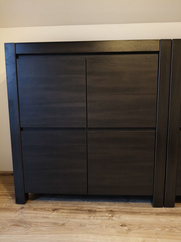 Zestaw mebli brw august  2x  komoda 1x komoda komody szuflady 2x szafk
