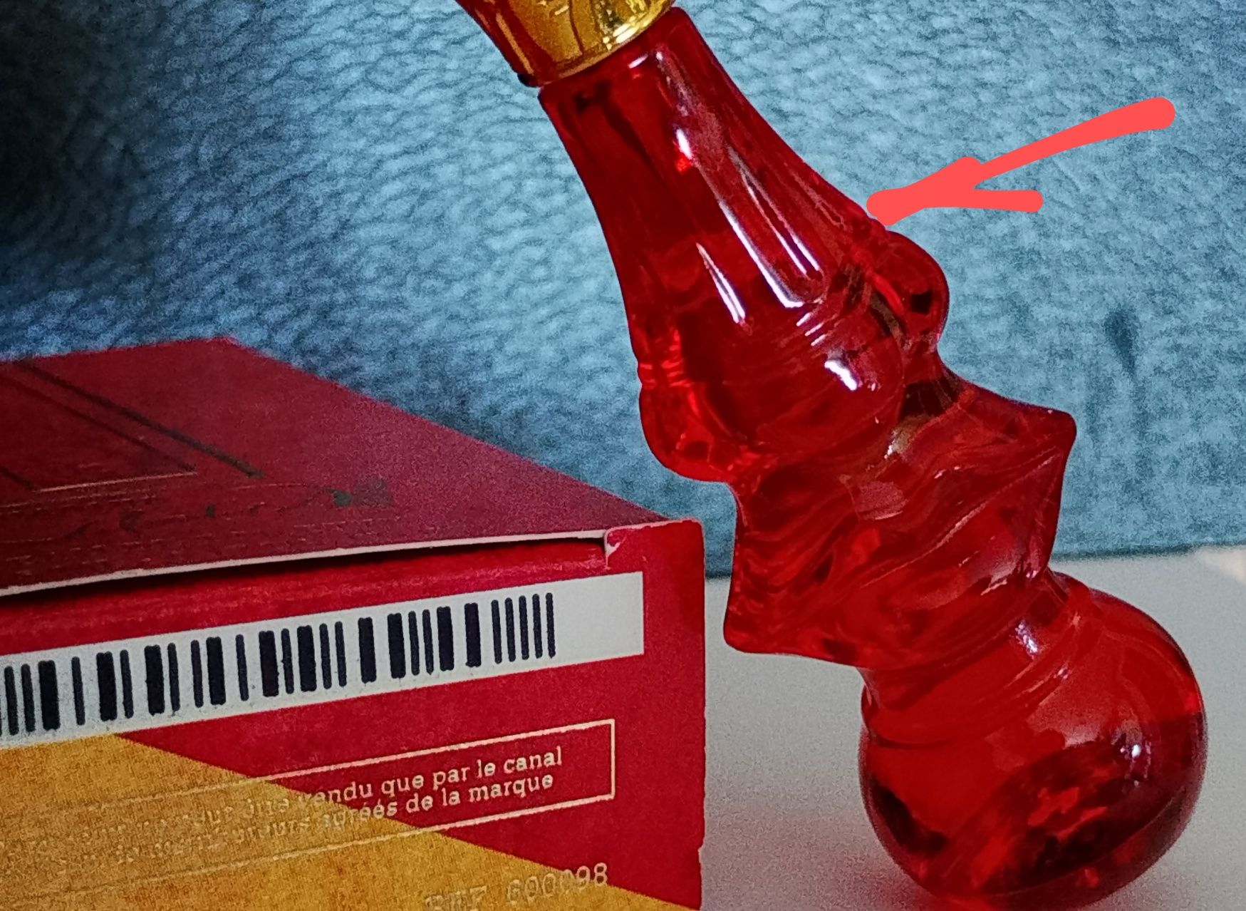 Miniaturka perfum Salvador Dali Dalimania czerwona rzadka EDT 5 ml