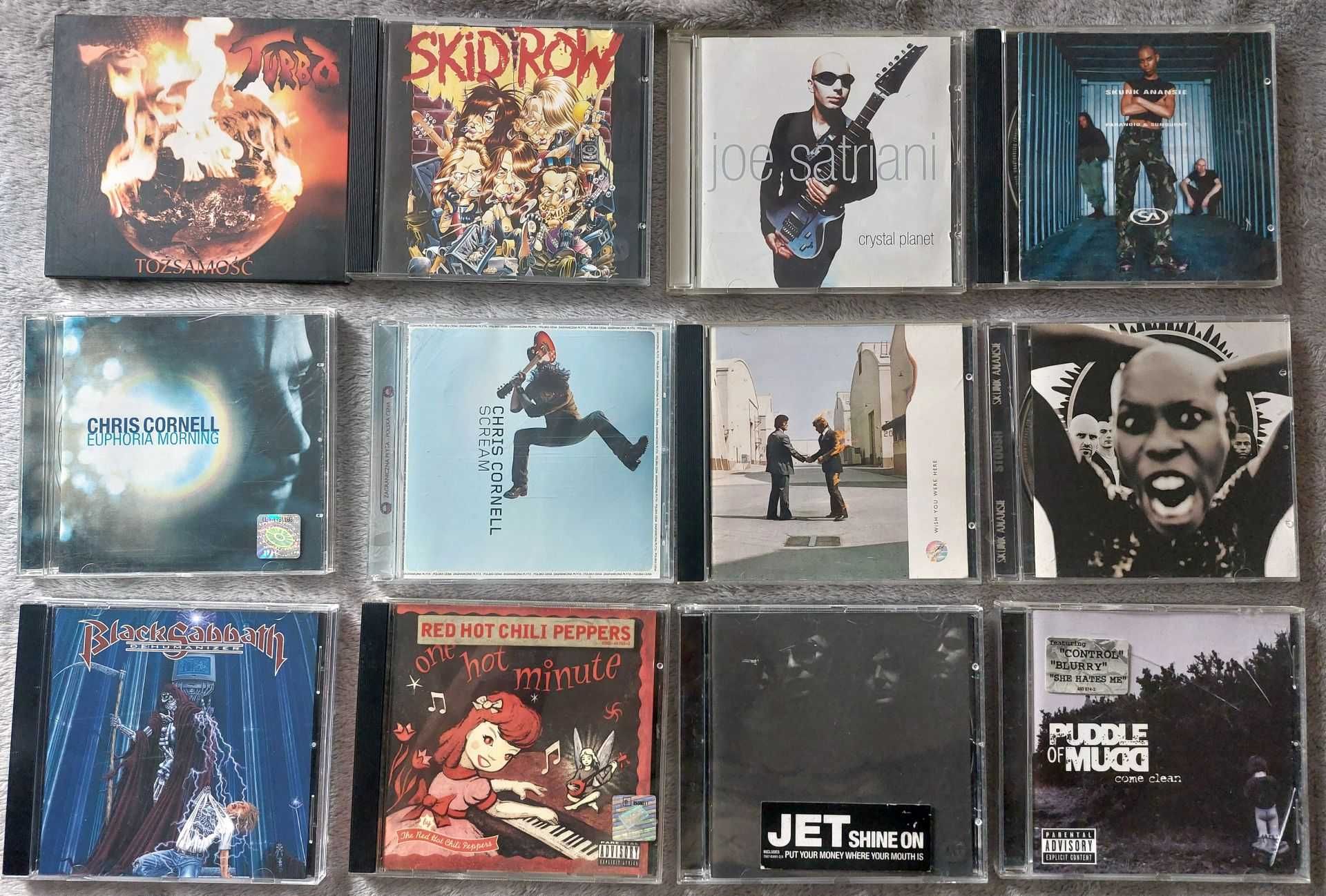 cd metal rock Metallica korn pantera Nirvana dio Motorhead zamiana kat