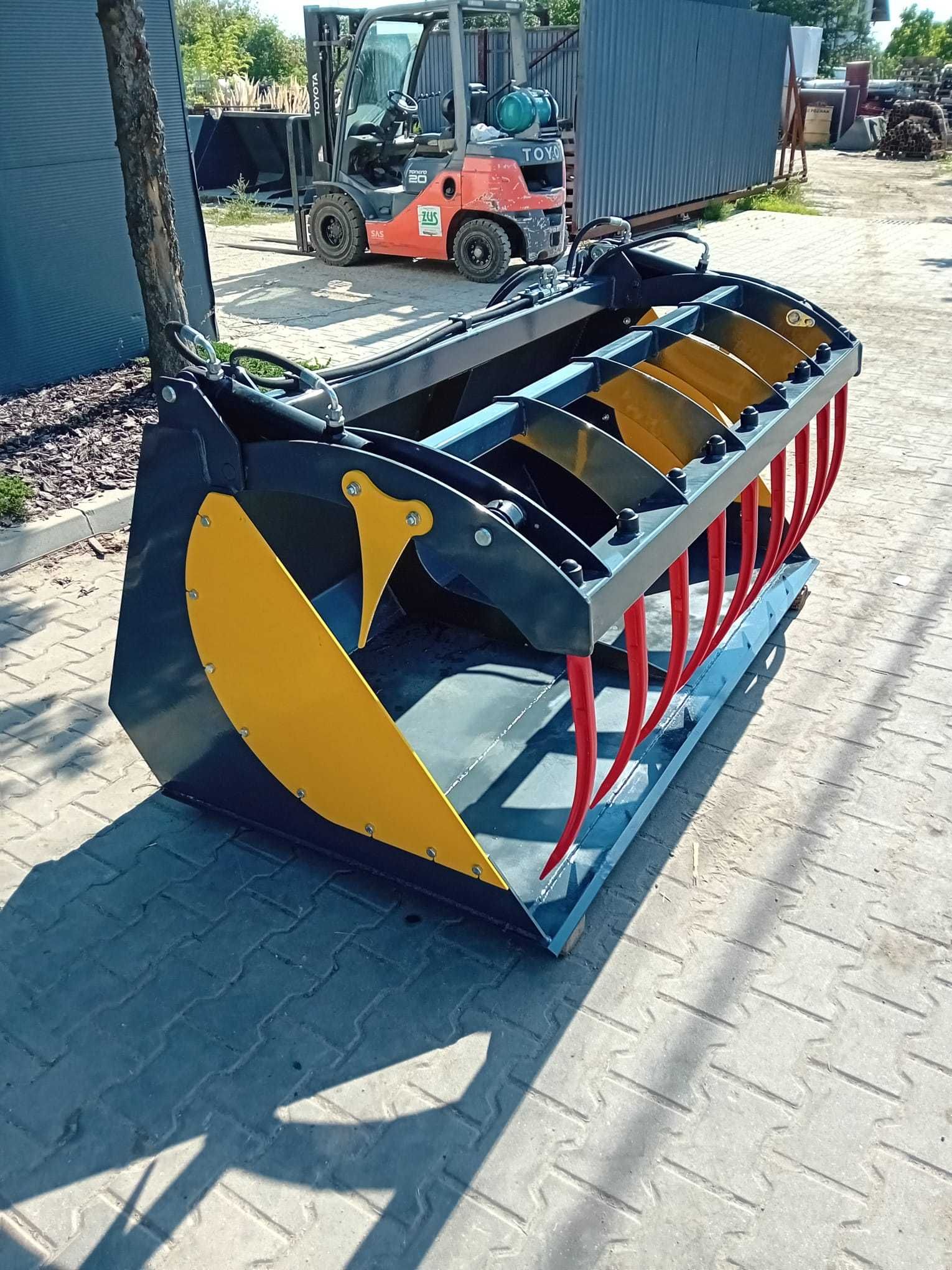 RATY! Łyżko-krokodyl do ładowarki JCB, merlo, manitou, 200 cm