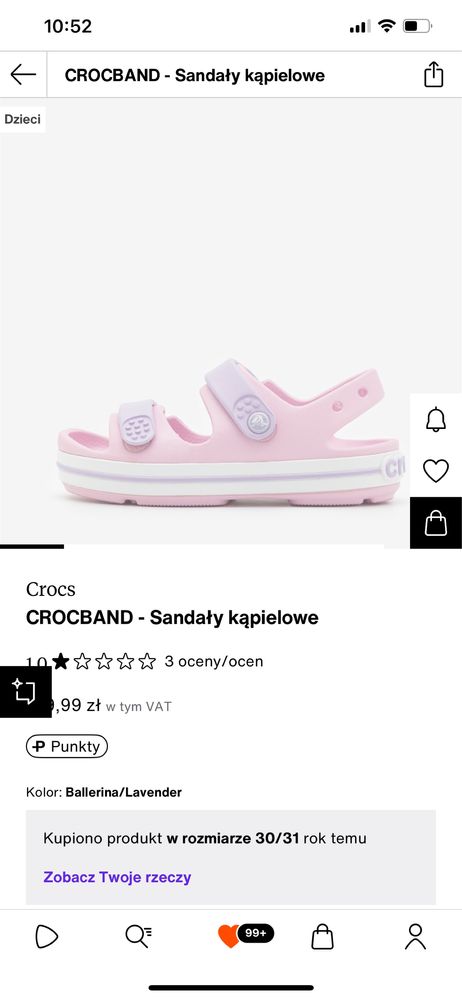 Crocs C13 CROCBAND CRUISER - nowy model. Idealny stan!