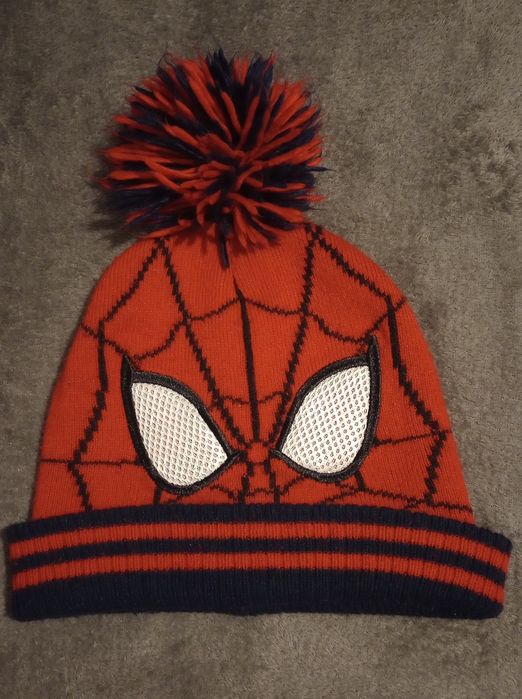 Ciepła czapka chłopięca Spiderman