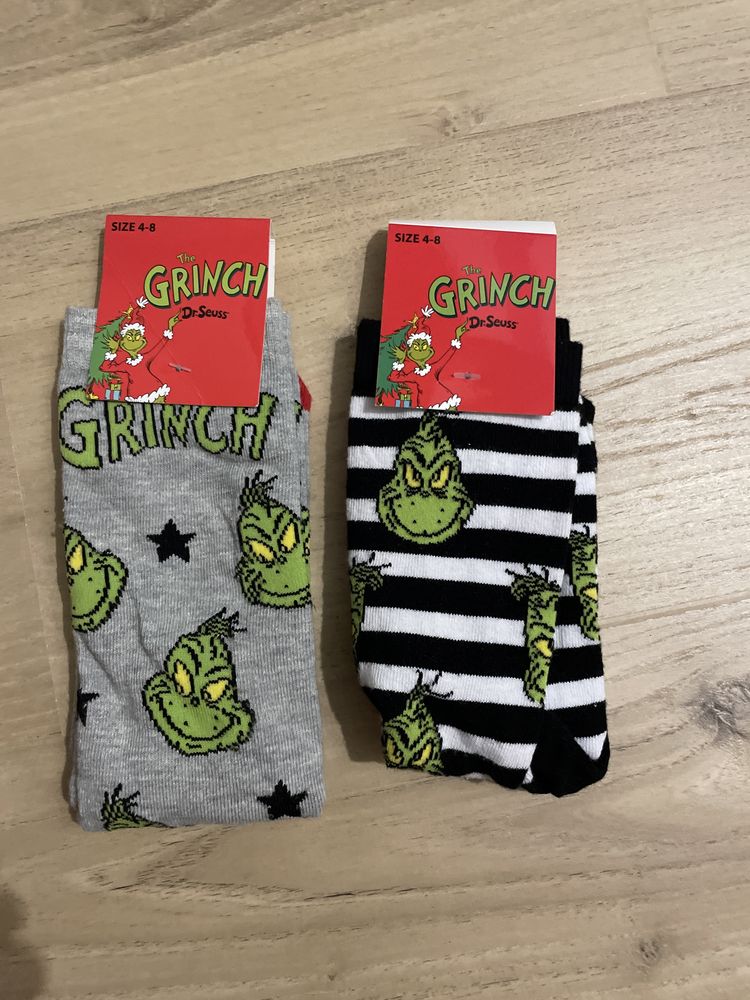 Nowe skarpety Grinch 4-8