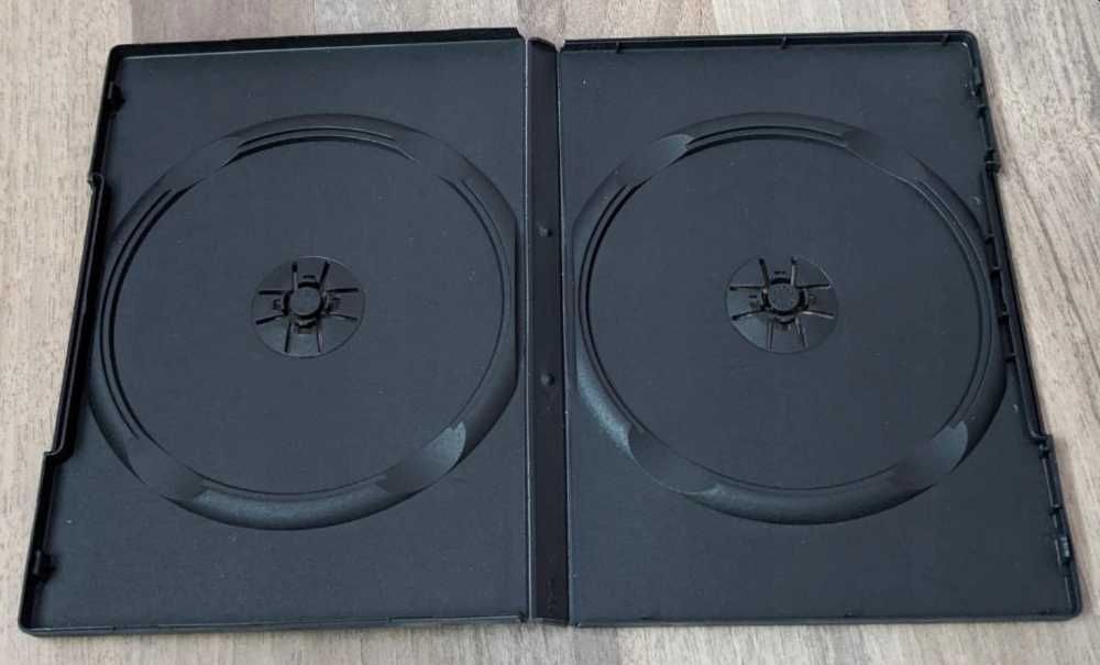 Pudełko czarne DVD x2