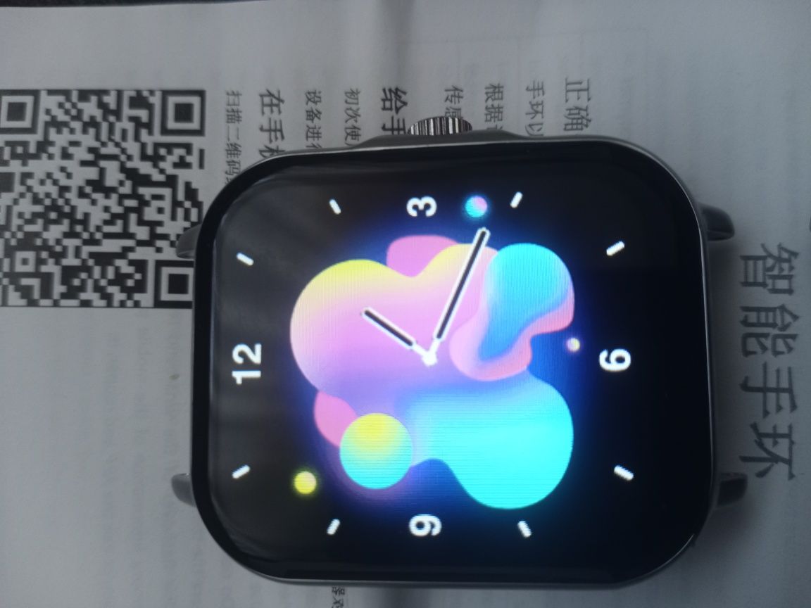 Smartwatch 1,83" metalowa koperta ,srebrny