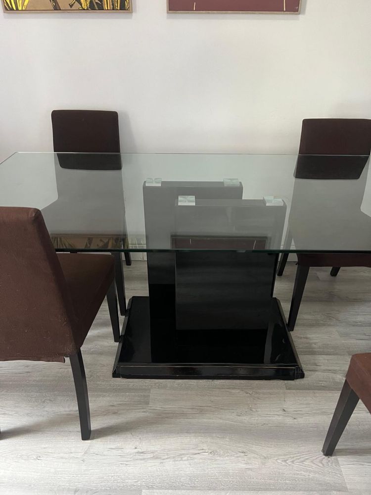 Mesa de jantar vidro 180x90