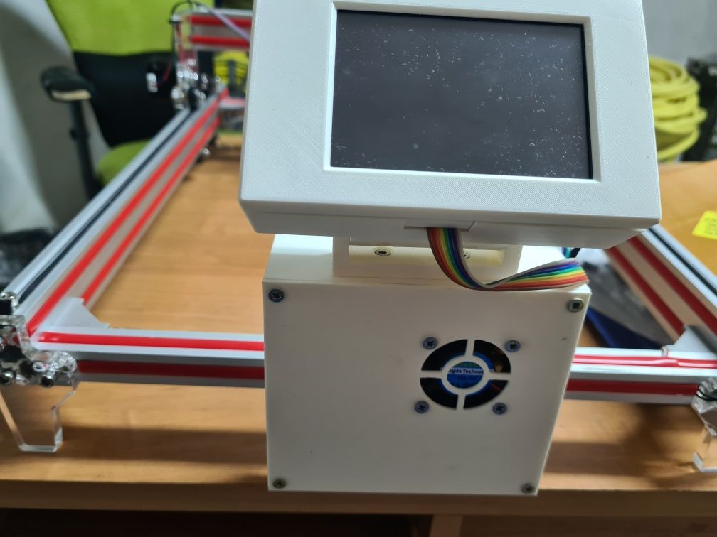 Nowy grawer laserowy grawerka laserowa 40W po modyfikacjach