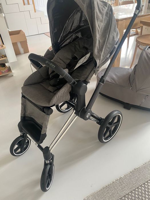 Cybex 3 w 1: Gondola, fotelik, spacerówka