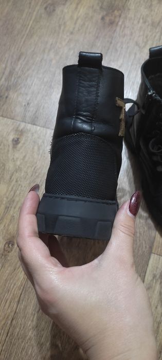 Шкіряні зимові ботіночки 32розміру