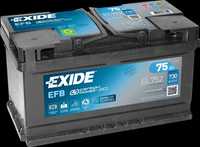 Akumulator EXIDE EL752 EFB 75Ah 730A Dowóz i montaż gratis Gdańsk