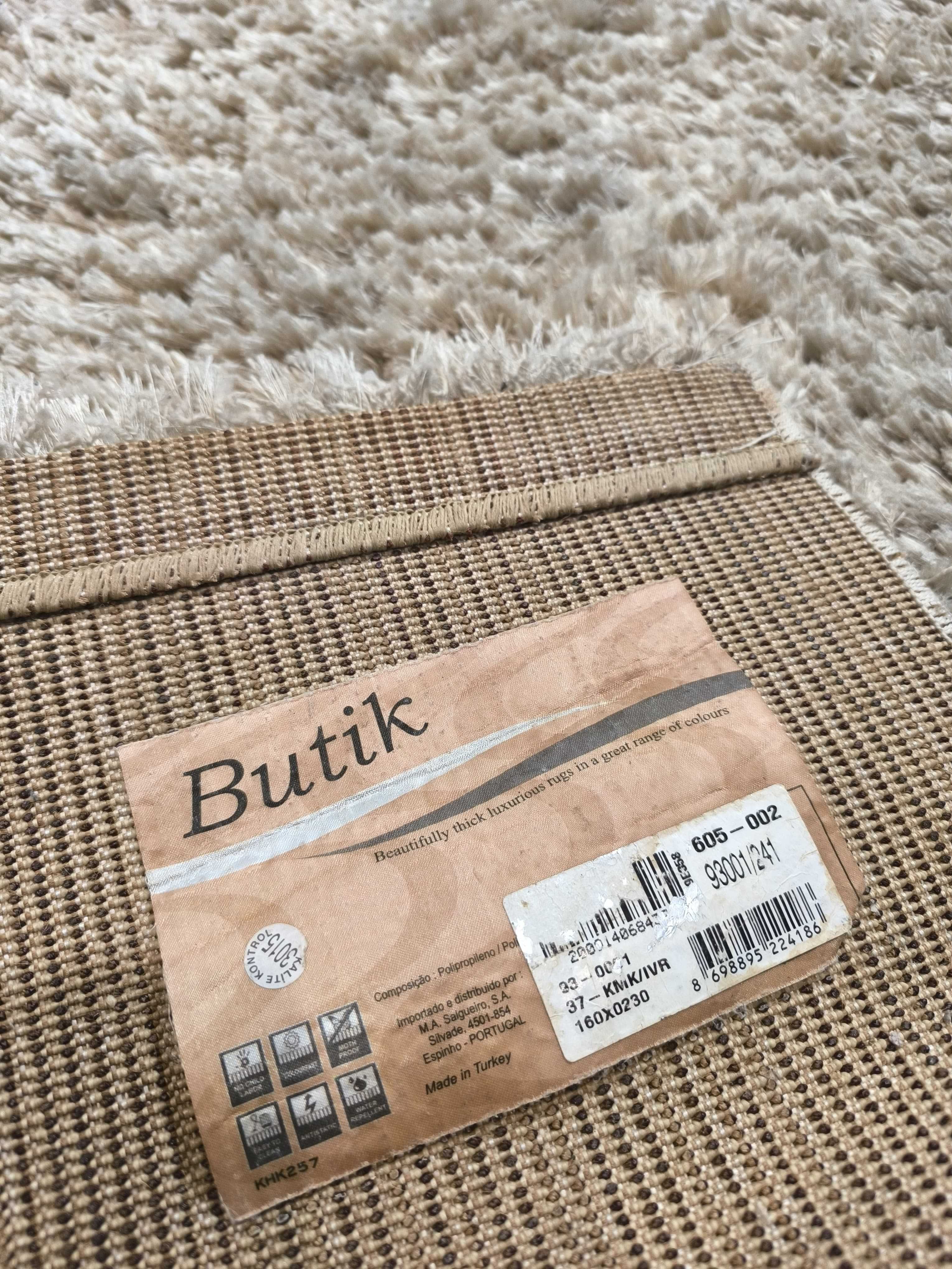 Tapete Butik1.60 por 2.30 Impecável