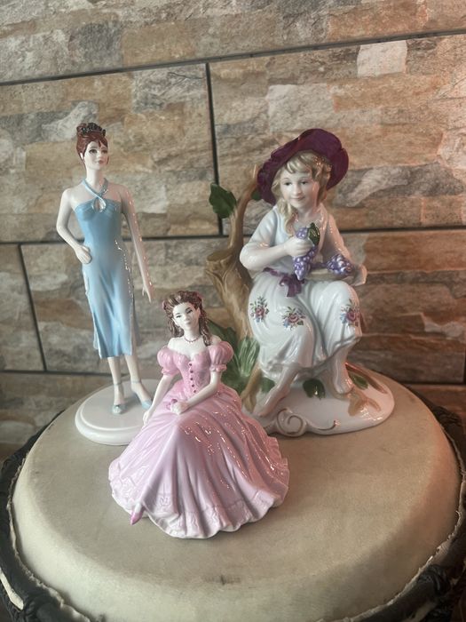 Porcelana dama retro porcelana COALPORT