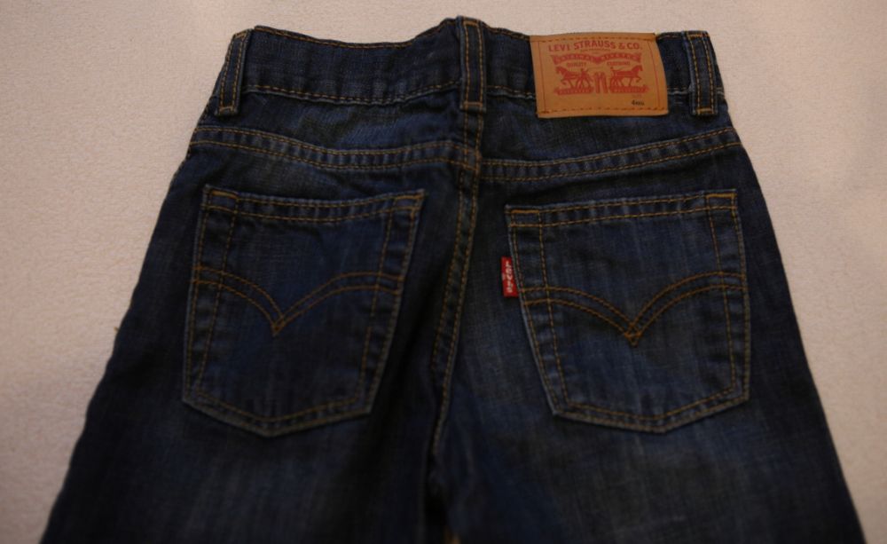 Jeansy Levi's 514 Straight Fit 96-104cm