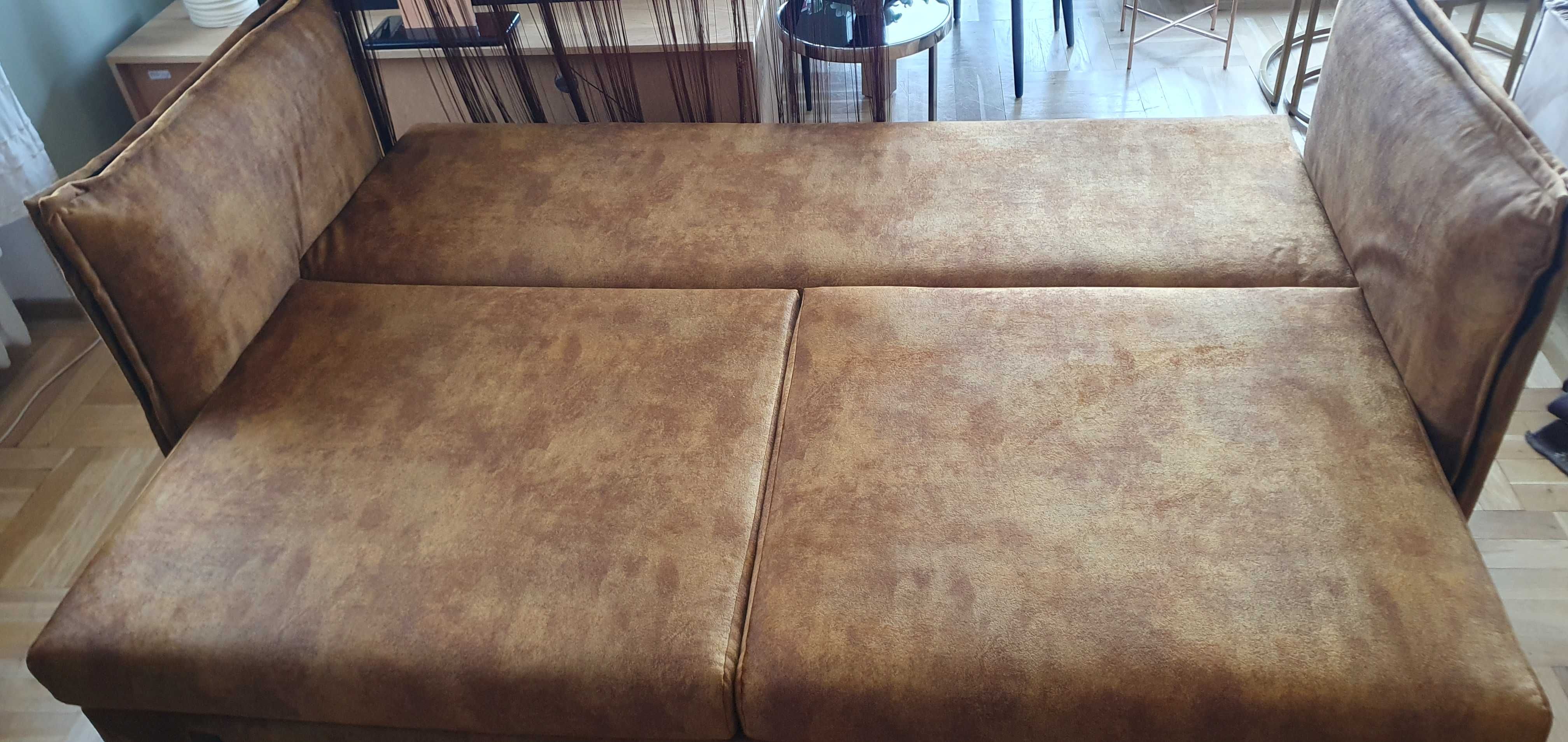 Piękna duża sofa ze spaniem 160 cm KENZO