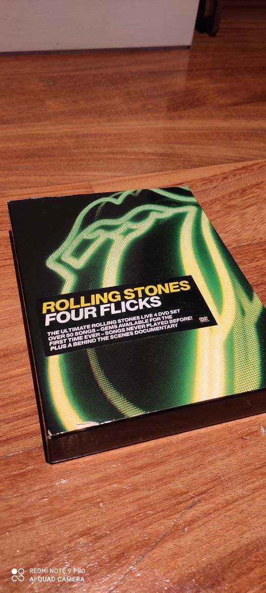 4 DVD'S Rolling Stones Four Flicks