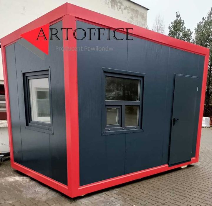 Pawilon Handlowy Kantor Kiosk Komis Biuro Showroom Palarnia 4x3 m