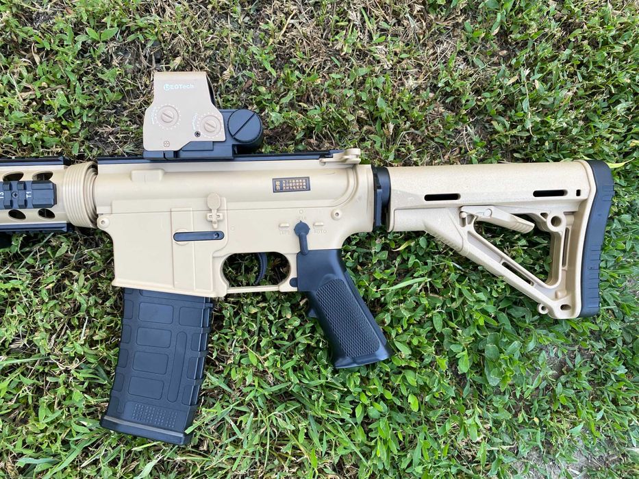 Іграшковий автомат М4А1 на орбізах  ВЕЛИКИЙ орбіган гель бластер