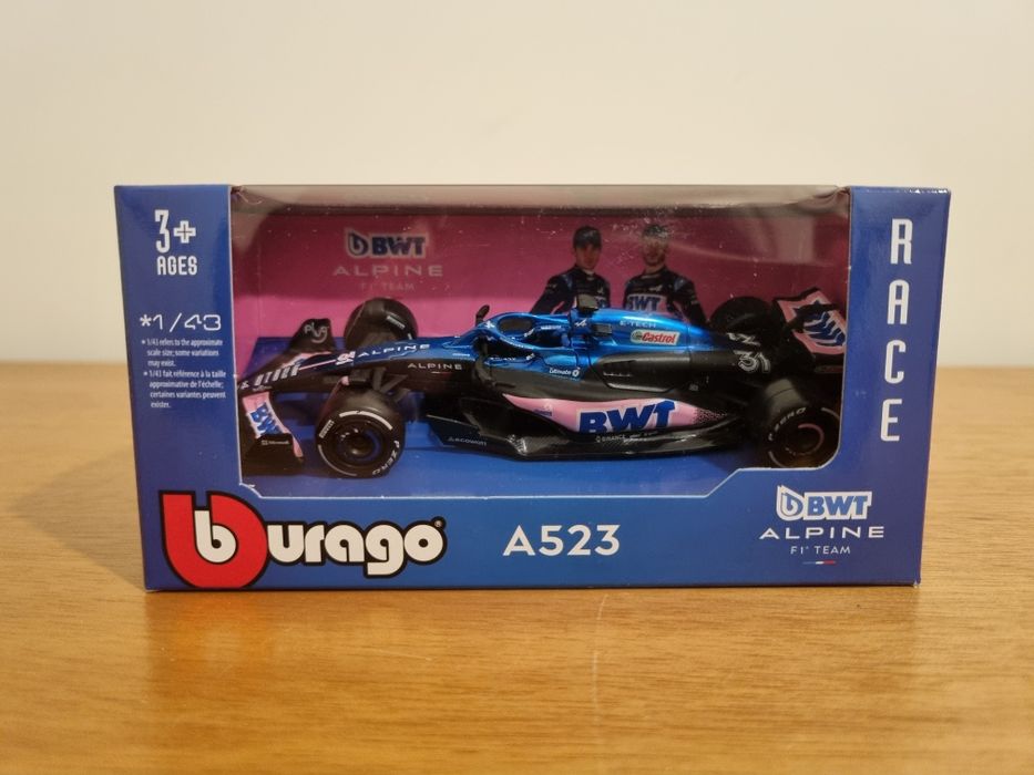 Bburago - BWT Alpine F1 Team - Esteban Ocon [esc 1:43]