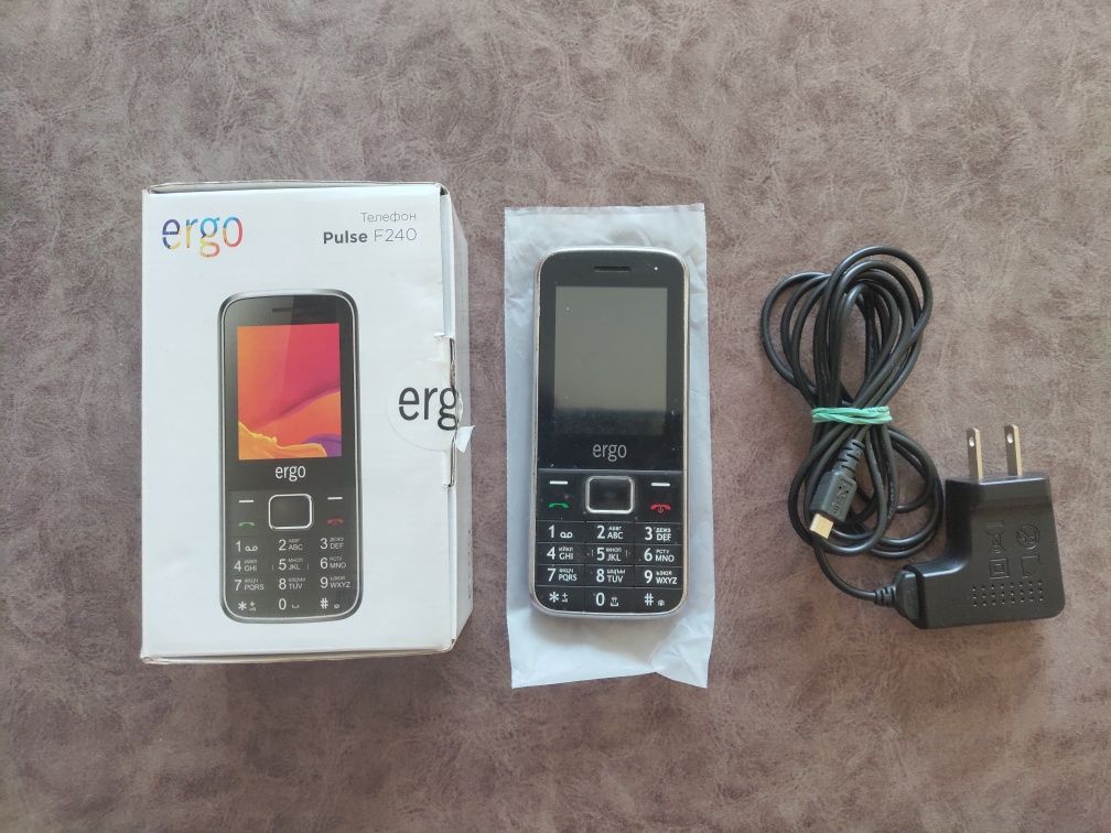 Ergo F240 Pulse Dual Sim Black