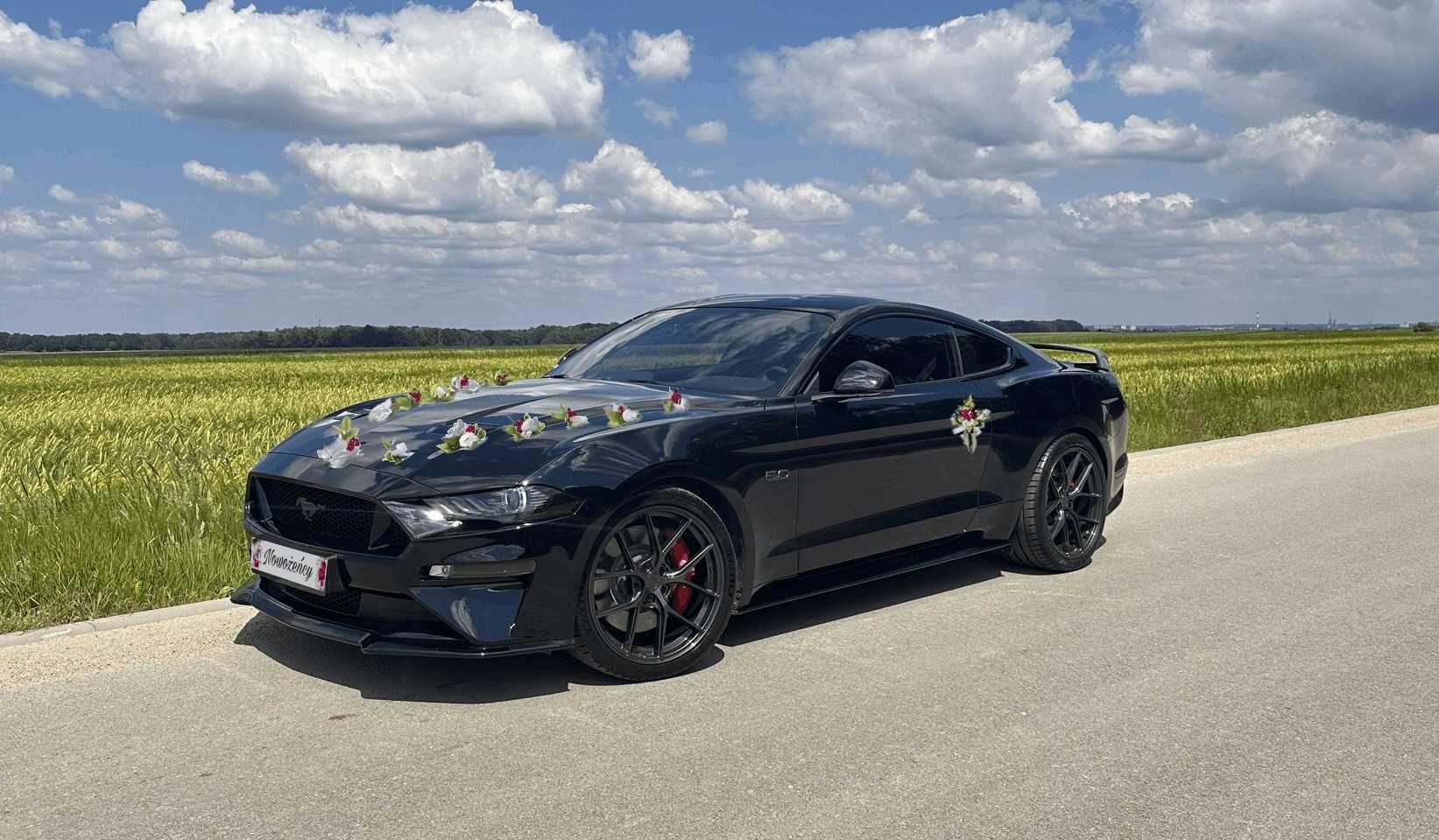 Auto do ślubu sesje | MERCEDES GLC SUV + Mustang GT | samochód wynajem