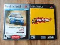 Colin McRae rally 2005 i Crazy Taxi na PS2