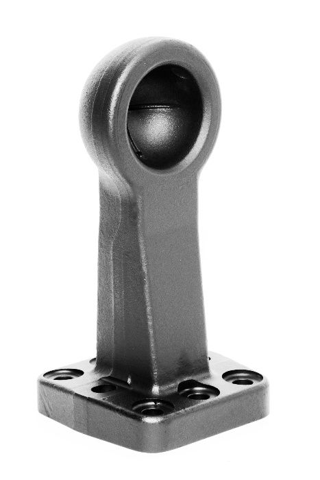 Zaczep K80 110x100 przyczepy Ucho dyszla maszyny Rockinger Jost Kulowy