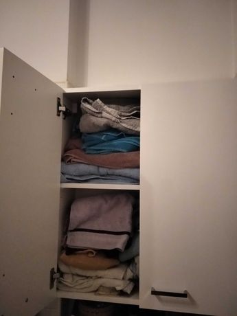 Szafka biała z połyskiem