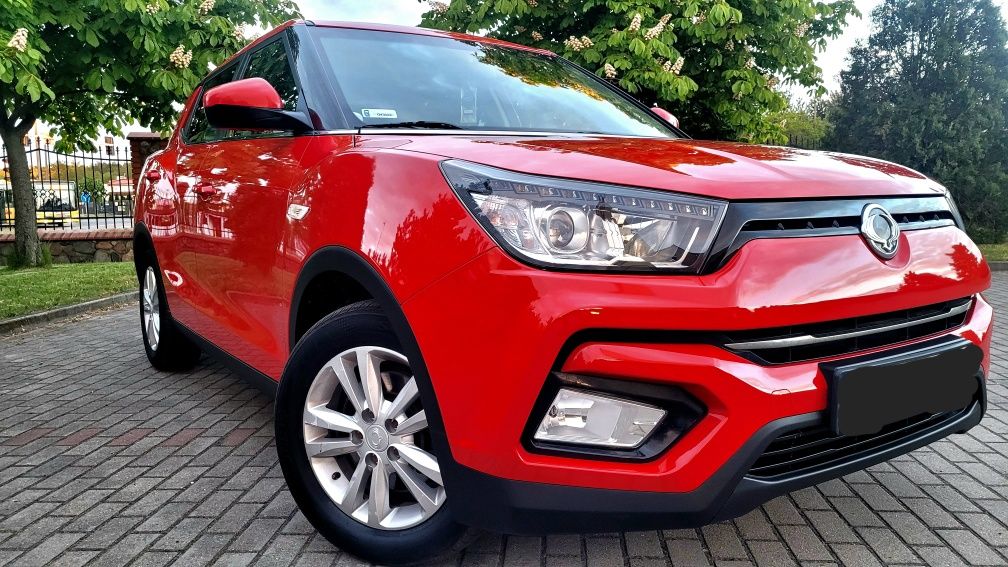 HIT!SSANGYONG Tivoli 1.6 z GAZEM!Piękny na zewnątrz!Jak NOWY Środek!