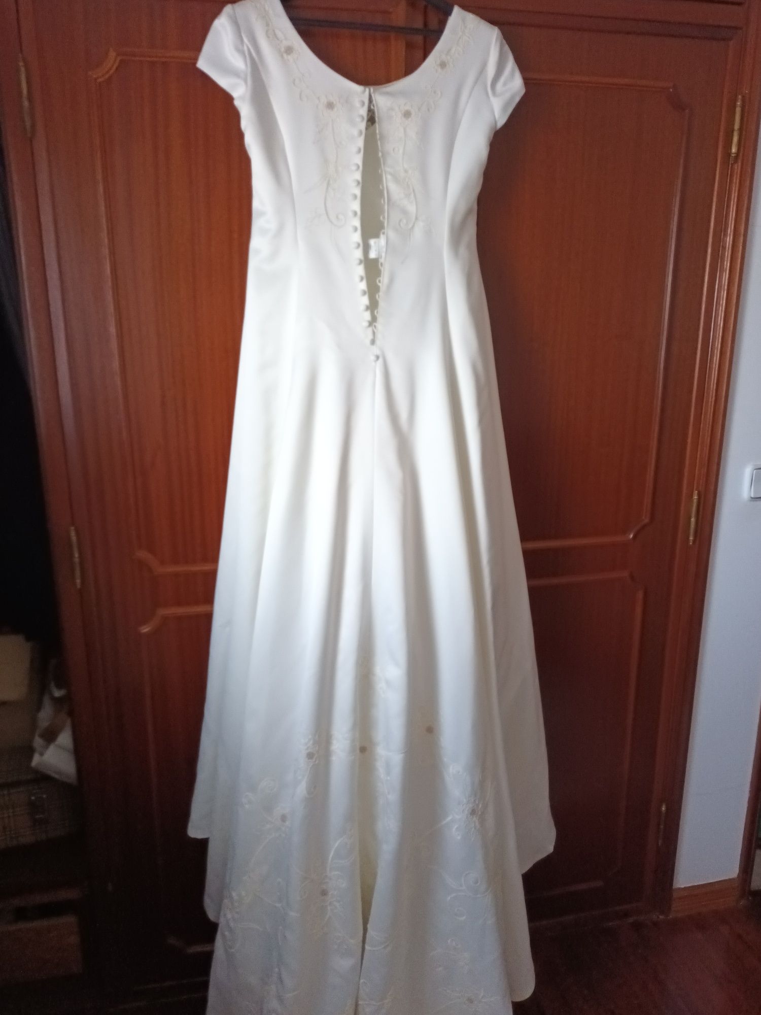 Vestido noiva bordado