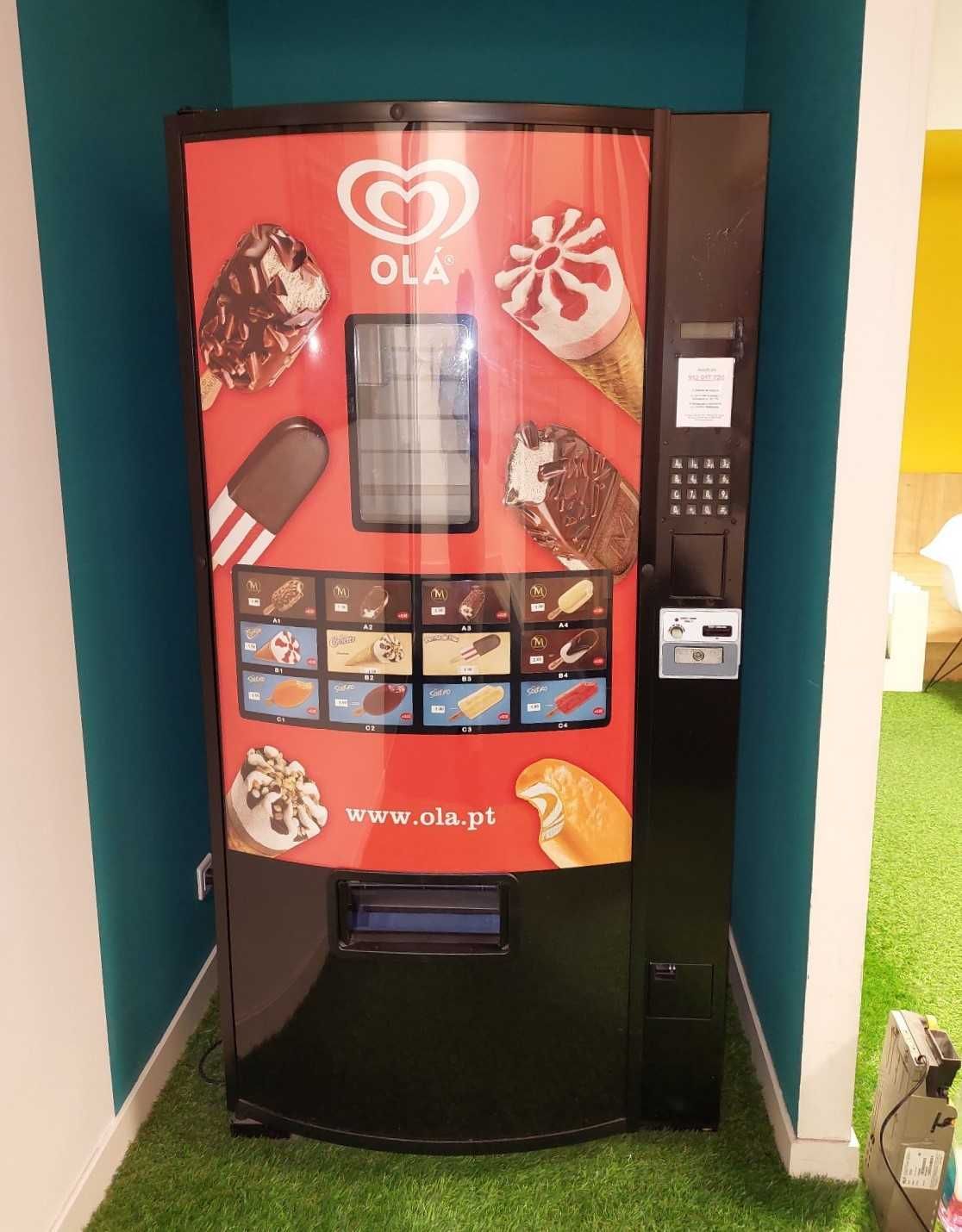 Máquina de vending de gelados