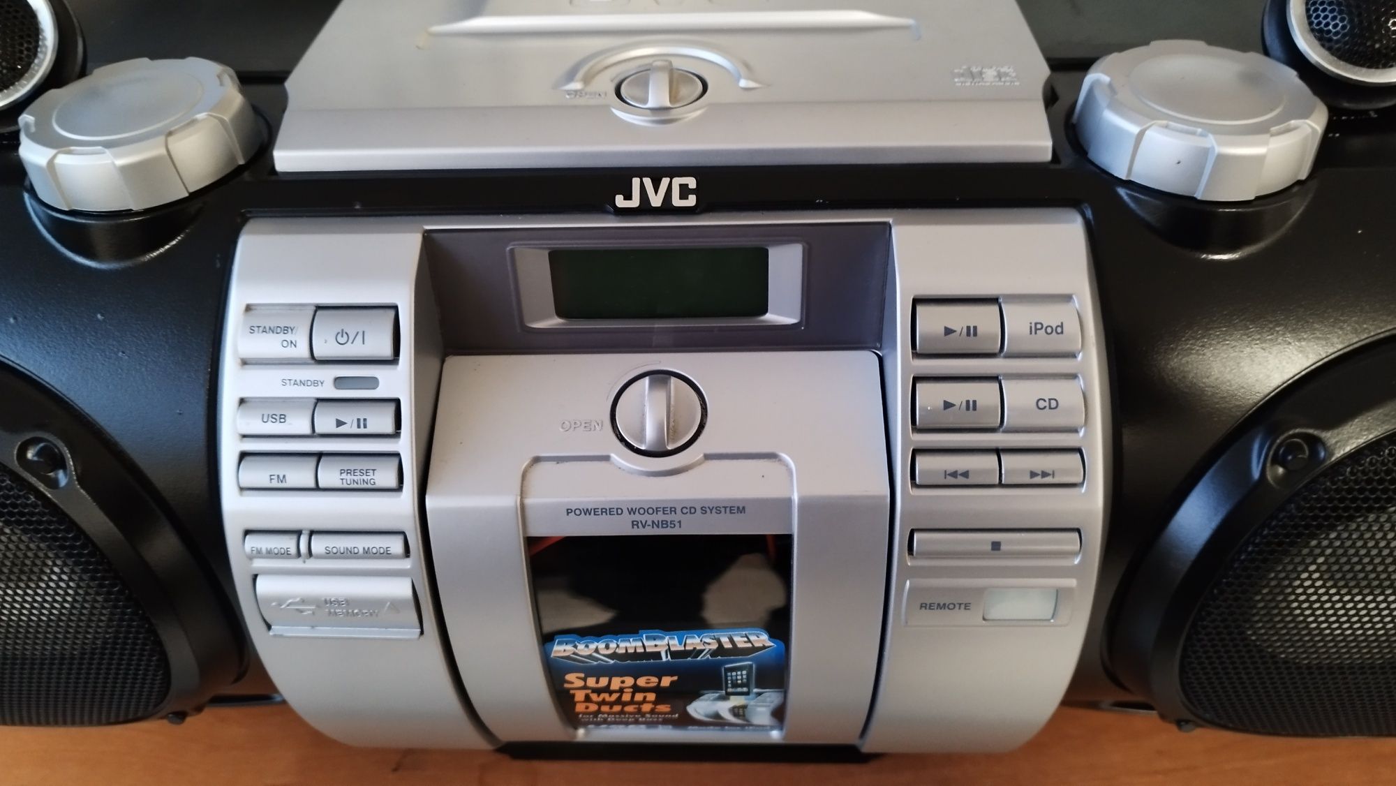 Boombox JVC Bluetooth