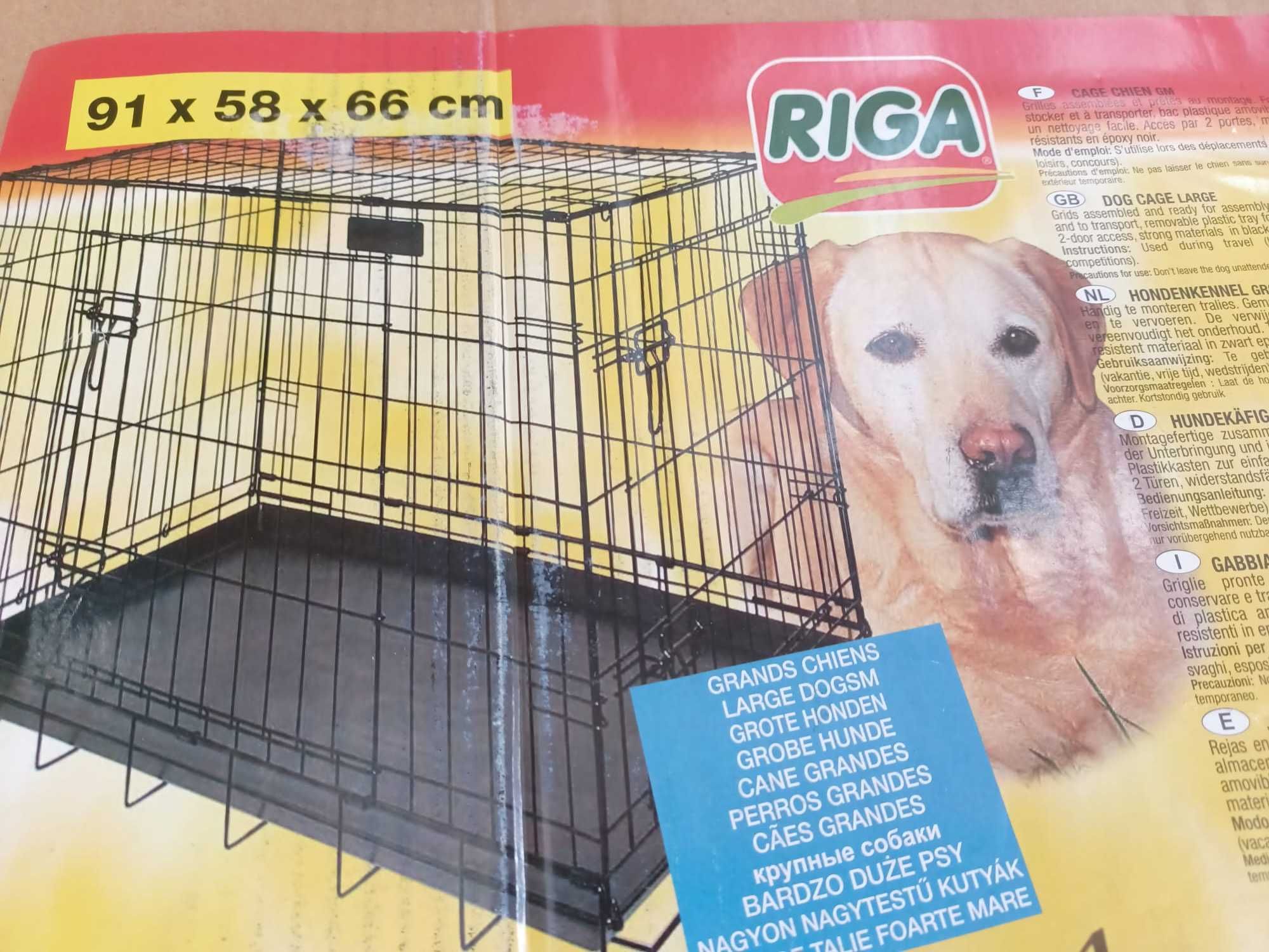 klatka dla psa dużA Riga 90x60