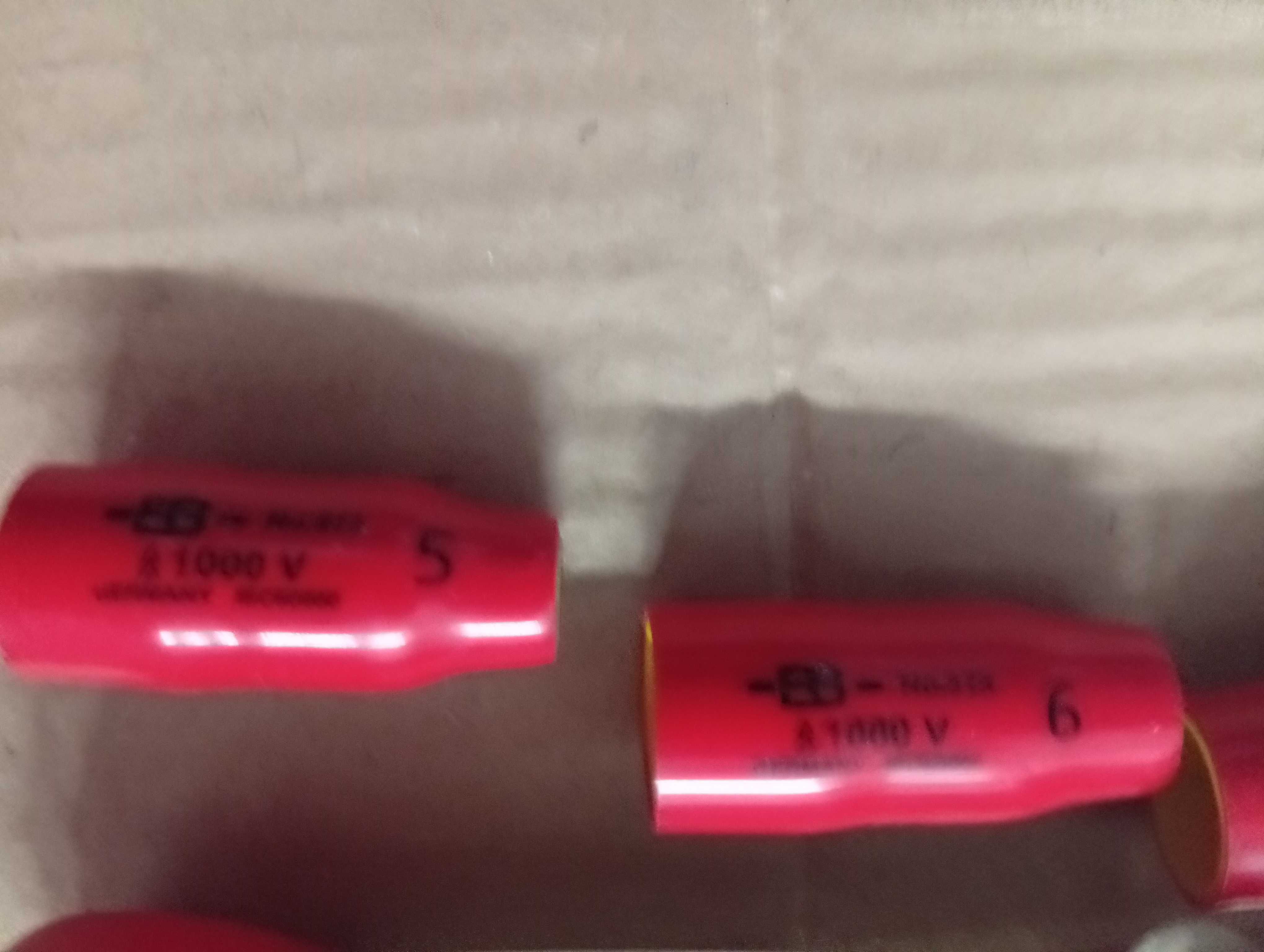 Elektryka Izolowane Klucze nasadowe 1/4' KS Tools,Knipex 1000V Komplet
