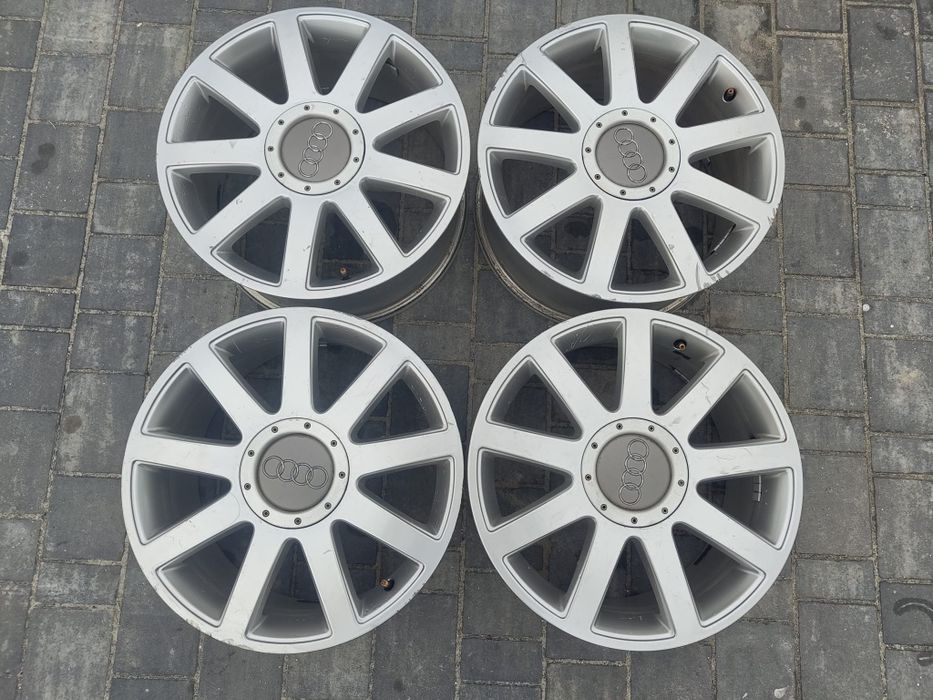Super Felgi Audi 17 S line 5x112 A3 VW Golf orginal okazja